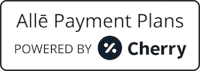 Partial banner showing "Powered by" text and a circular blue logo with a white percent sign.