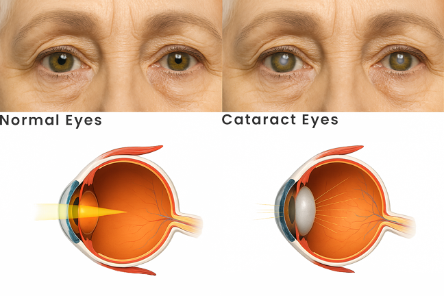 Cataract development image