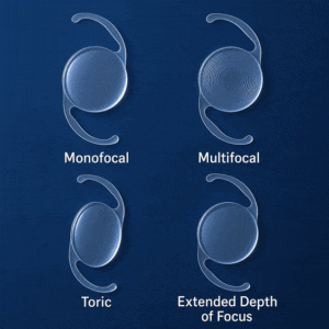 Advanced Technology Cataract lens options available at West Texas Eye Associates.