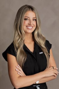Headshot photo of nurse Stevi.